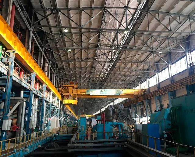 Главная распределительная энергостанция. Турбинный цех