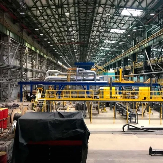 Цех по производству железнодорожных колес