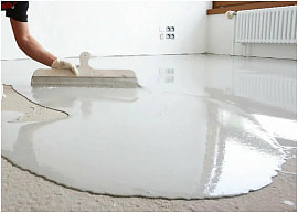 Расход наливного пола на квадратный метр