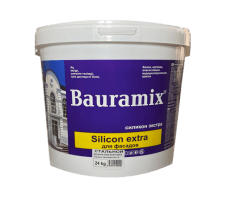 Bauramix Silicon extra краска силиконовая для фасада, белый